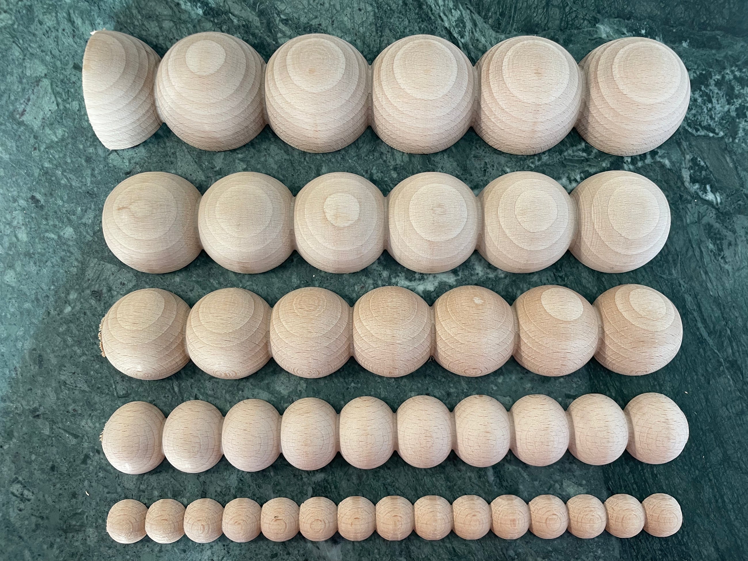 Panel Bubble L | Puinen koristelista | WallArk.