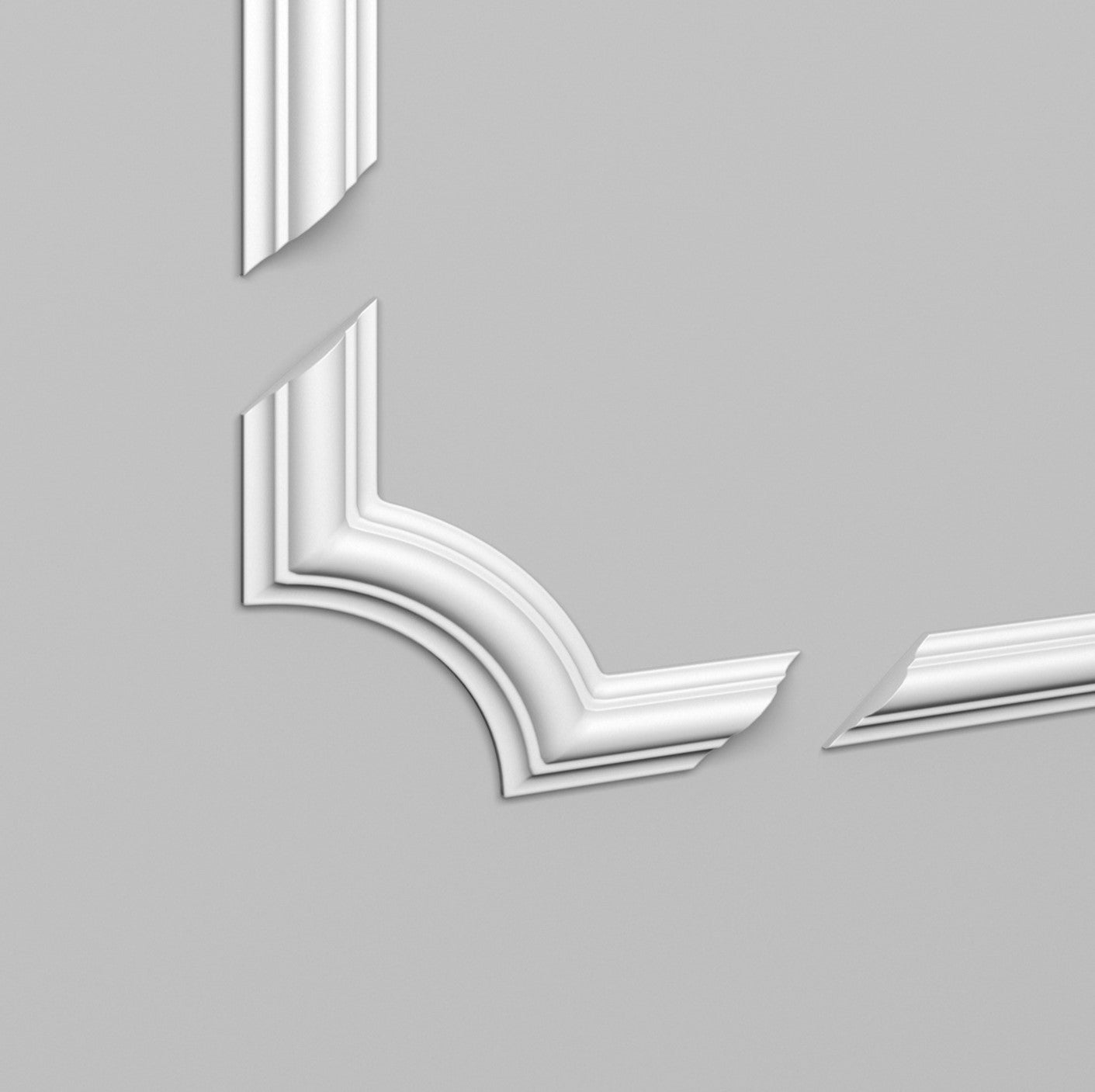 Panel 2c | Koristelistan kulmapala | WallArk