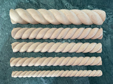 Panel Rope XL | Puinen puolipyöreä punoslista | WallArk.