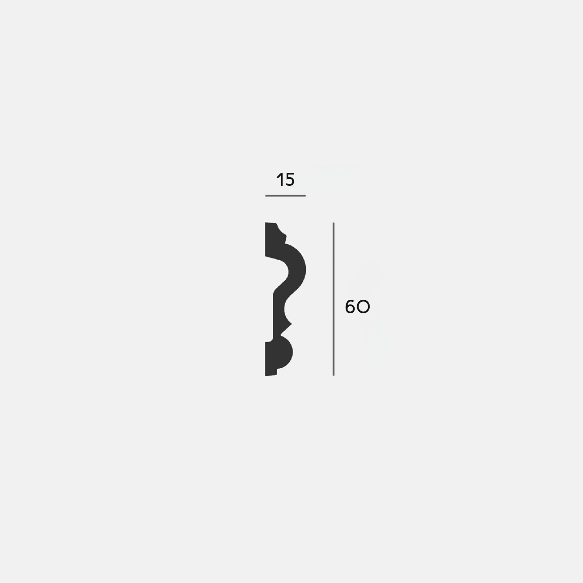 Panel 4 | Medium-sized rounded decorative molding