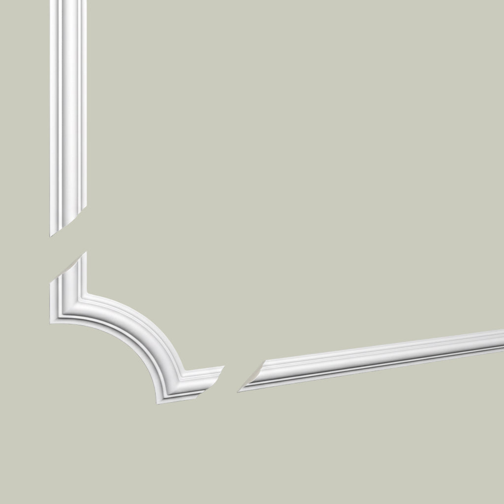 Panel 2c L | Koristelistan kulmapala | WallArk