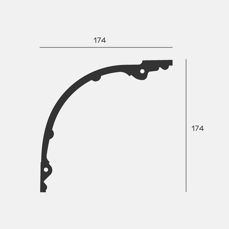 Ceiling 8 | Large classic ceiling molding