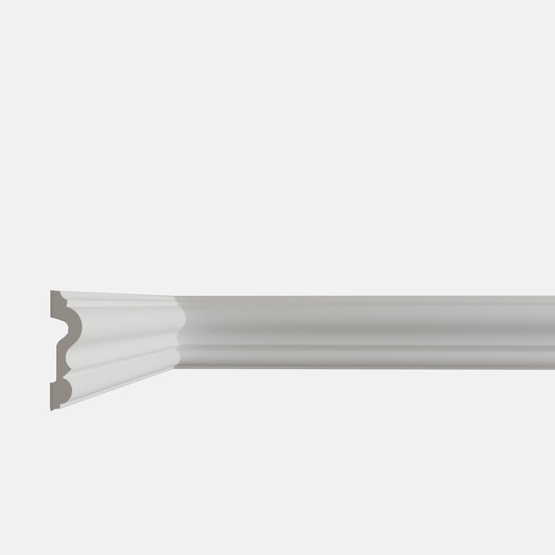 Panel 4 | Medium-sized rounded decorative molding