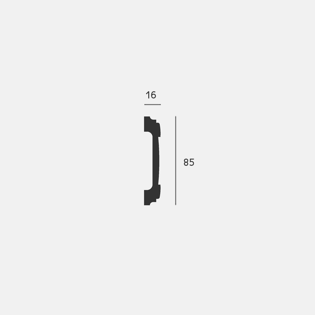Panel 5 | Medium flat decorative molding