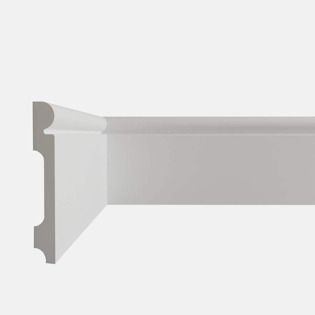 Floor 4 | High semicircular skirting board