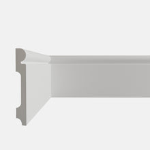 Floor 4 | High semicircular skirting board