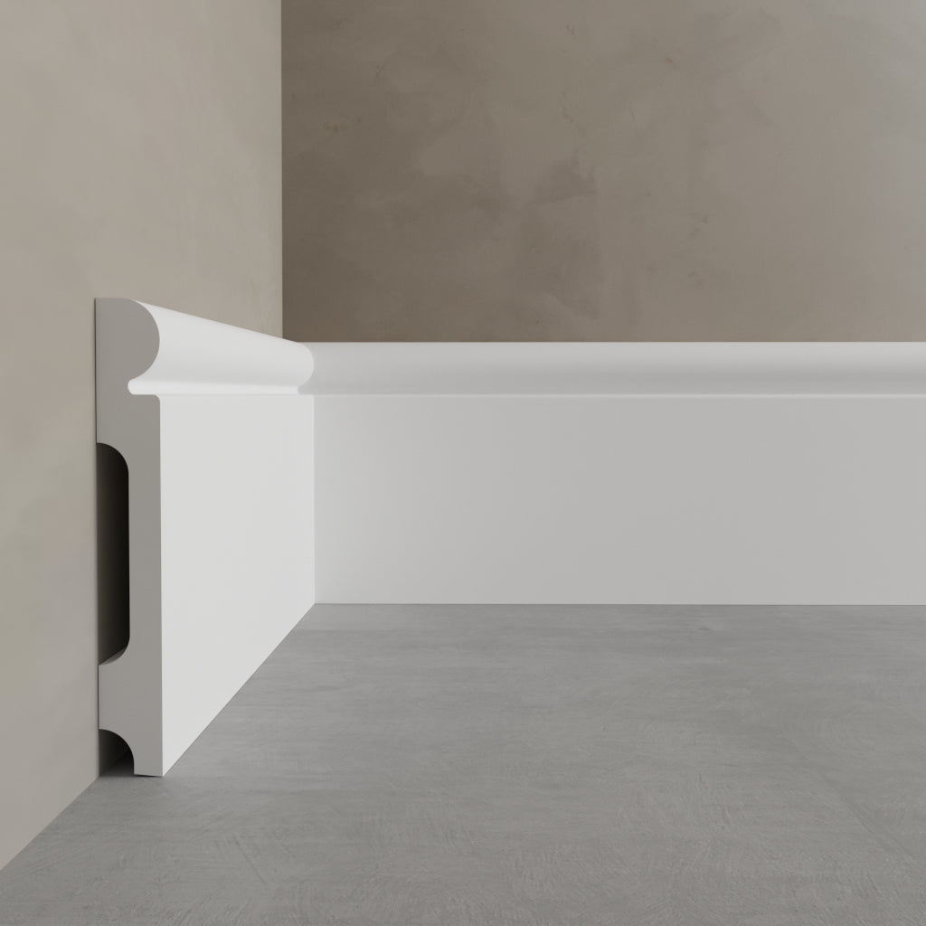 Floor 4 | High semicircular skirting board